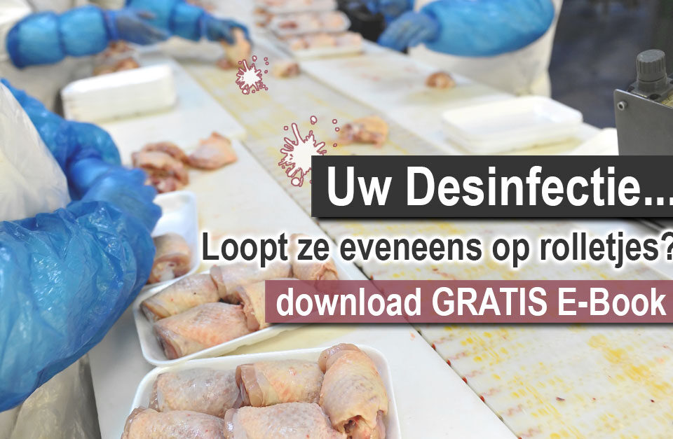 Desinfectie in de voedselverwerking